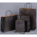 Customized Fashion brown Take Away Fast Food Bag